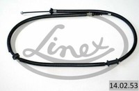Linex 14.02.53 Kabel, Feststellbremse FüR Fiat