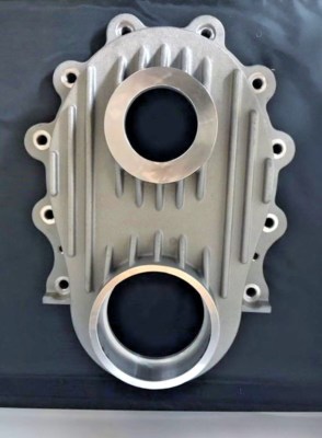 Chrysler 331 354 392 Hemi New Timing Cover W Crank Seal Made In Usa Satin Ebay