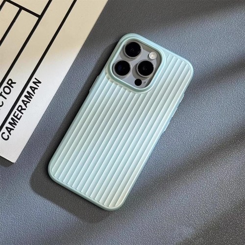 Luxury Natural Titanium PC Case for iPhone 16 15 14 13 Pro Max Plus Electroplate - Photo 89/95
