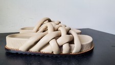 Woven Cable slippers Womens size 36 US 5.5-6