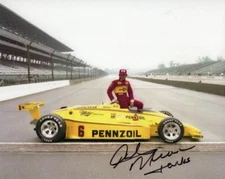 Rick Mears autographed 1984 Indy 500 4-Time Winner 8x10 photo