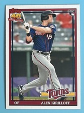 2021 Topps Archives Alex Kirilloff #192 Minnesota Twins RC