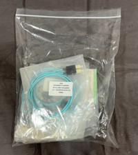 10 1-Meter 50/125 SC/SC Duplex Fiber Patch Cables NEW Fast Shipping