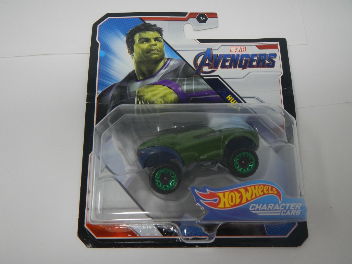 Hot Wheels Marvel Character Cars Avengers Hulk | eBay