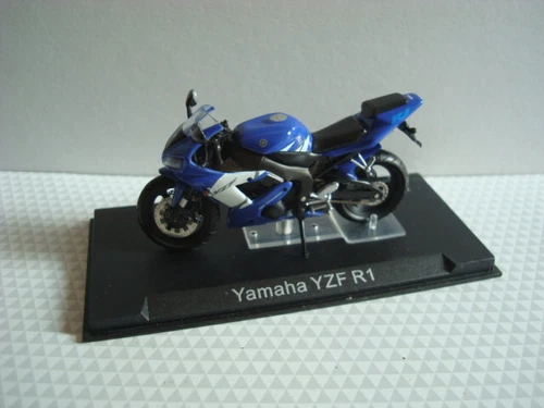 Yamaha YZF R 1 - Blue White - Excellent 1:24