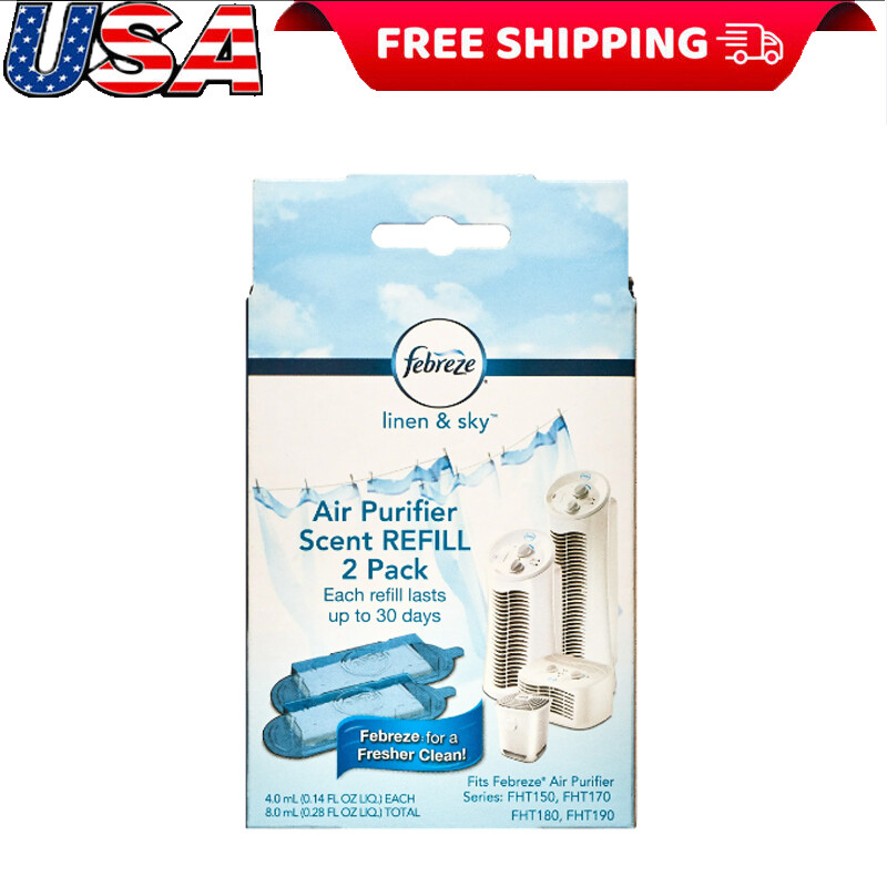 Air Purifier Linen Refill Scent Cartridge Air Purifier Filters HEPA 2 Pack-image