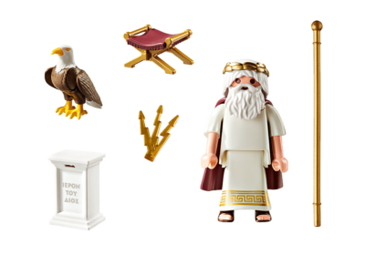 PLAYMOBIL LOT COMPLET 12 dieux olympiens mythologie grecque - avec