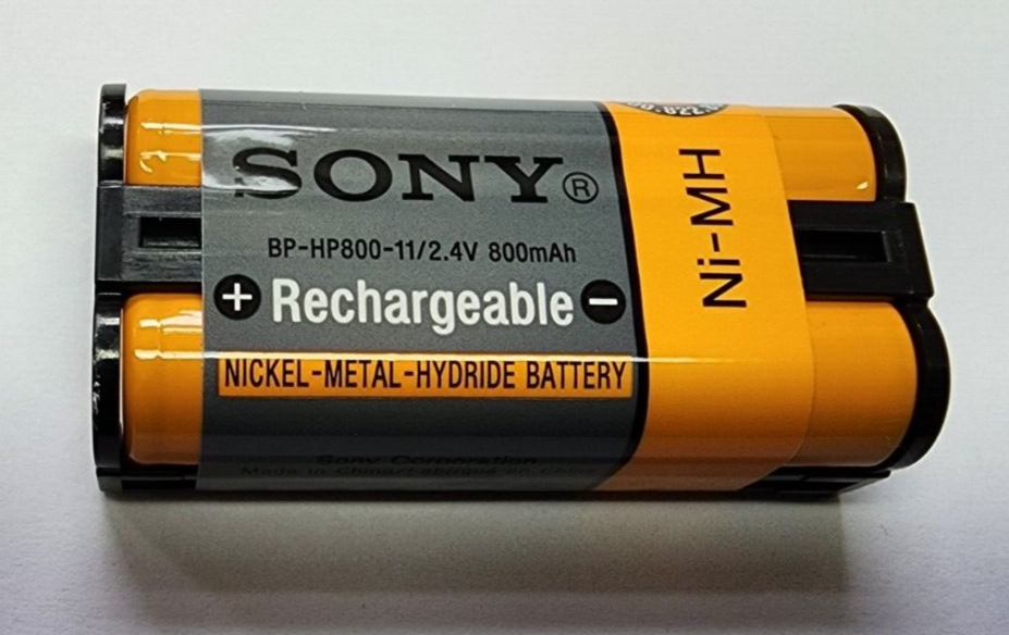 Batterie BP-HP800-11 Ni-MH 2,4V 800mAh - Pièce D'origine Pour Casque Sony