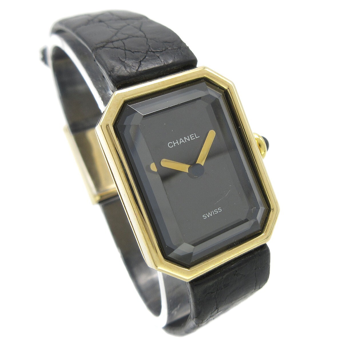Chanel Premiere S Watch Leather Black Chanel Premiere S H0001 Quartz Cal.976.001 GP GP/Leather  main image 3