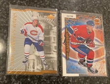 Rare Saku Koivu INSERT LOT SPX GOLD QUANTUM /100 Ice Bronze /99 CANADIENS