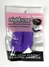 Nightcap Drink Cover Scrunchie – As Seen on Shark Tank and TikTok - Reusable ...