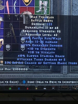 31mf War Travelers D2R Xbox/PC/PS/Switch. Will Be Delivered Face To Face In Game