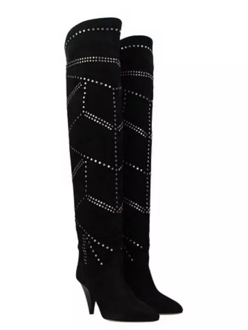 Isabel marant studded best sale boots