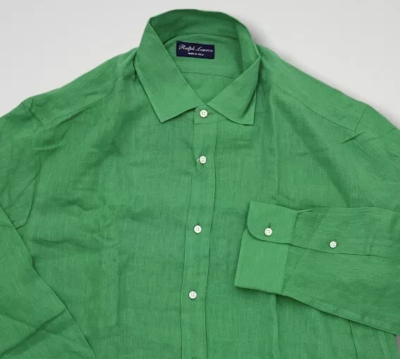 made in italy green color  shirt