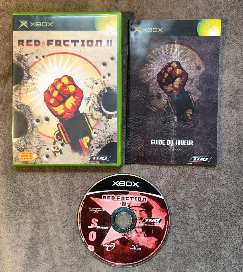 Red Faction II 2 Xbox Complet FR