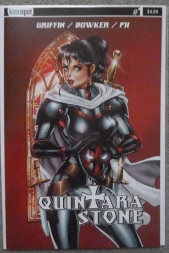 QUINTARA STONE #1 "E"..BOWKER.GRIFFIN.KEENSPOT 2022 1ST PRINT.NM.LTD 200 COPIES