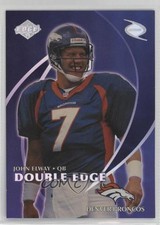 1998 Collector's Edge Odyssey Double Edge John Elway Brian Griese #8A HOF 8d2