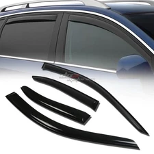 FOR 99-05 VW JETTA A4 Mk4 SMOKE TINT WINDOW VISOR SHADE/VENT WIND/RAIN DEFLECTOR