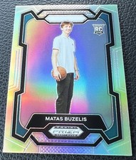 Matas Buzelis 2024 Panini Draft Picks Silver Prizms Rookie #67 + Base Card