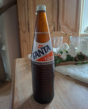 True Vintage Flasche 70er 80er Fanta Orangenlimonade Deko