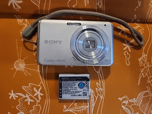 Sony Cybershot DSC-W180 10.1MP 3X Zoom Digital Camera *Untested* No Charger