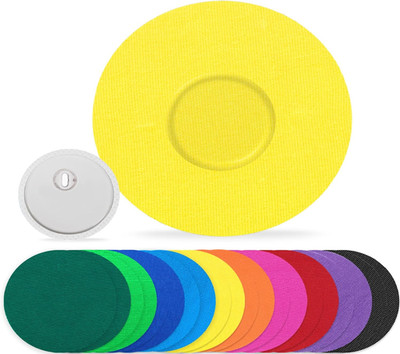 Waterproof Libre 3 Sensor Covers, 20Pack Freestyle Adhesive Patches Rainbow 