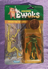 Kenner Dulok Scout W Coin Star Wars Ewoks  Action Figure 1985 SEALED