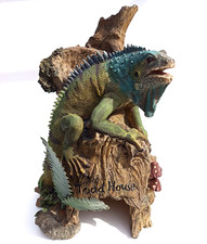 Reptile Hideout Habitat Naturalistic Tree Shelter Large Den Reptile/Small Animal