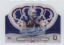 2020 Panini Chronicles Crown Royale Pink Rookie 10/25 Jacob Eason Auto 0v0