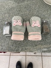 Adorable Kids Felted Mittens