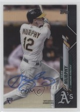2020 Topps Clearly Authentic Auto Black 37/75 Sean Murphy #CCA-SM Auto 0f6k