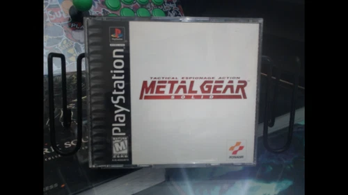 Metal Gear Solid PS1 Original (1999) cib Game+Case+Manual+Reg Card, Working
