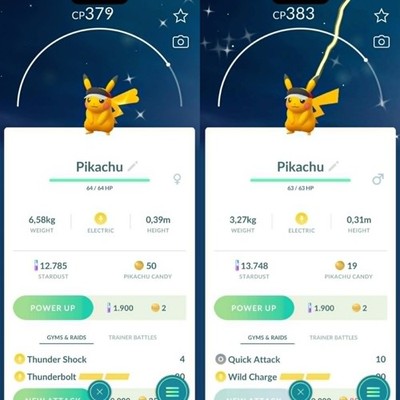 Pokémon PTC Go | Shiny Pikachu Wearing Marathon Visor 2026  