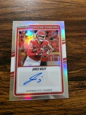 2025 Panini Prizm Jared Wiley Silver Significant Signatures Auto AU