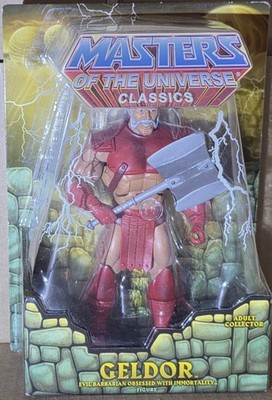 MOTU Classics 6'' Geldor Mattel Box Not Mint