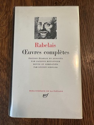 LA PLEIADE : RABELAIS / OEUVRES COMPLETES / 1955