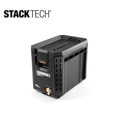 TOUGHBUILT STACKTECH Compact Tool Box 10.4'' x 13.5'' x 16'' Black TB-B1-B-60C