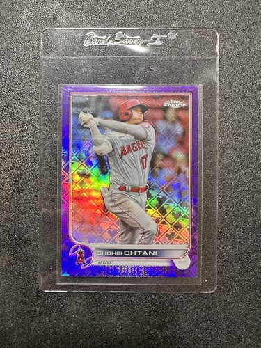 2022 Topps Chrome Logofractor - Shohei Ohtani #1 Purple Refractor /250