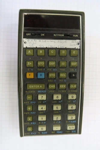 calculatrice Hewlett Packard HP-67