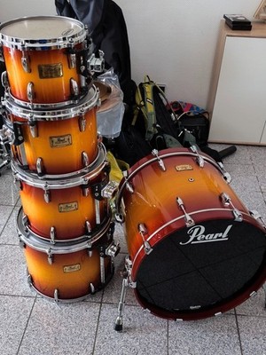 Pearl Masters BRX Birch Drum Shell Set Schlagzeug 22 10 12 14 16