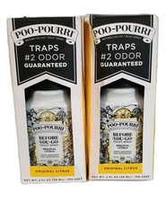 Poo-Pourri Before You Go Toilet Spray, Original Citrus, 2-2oz Bottles