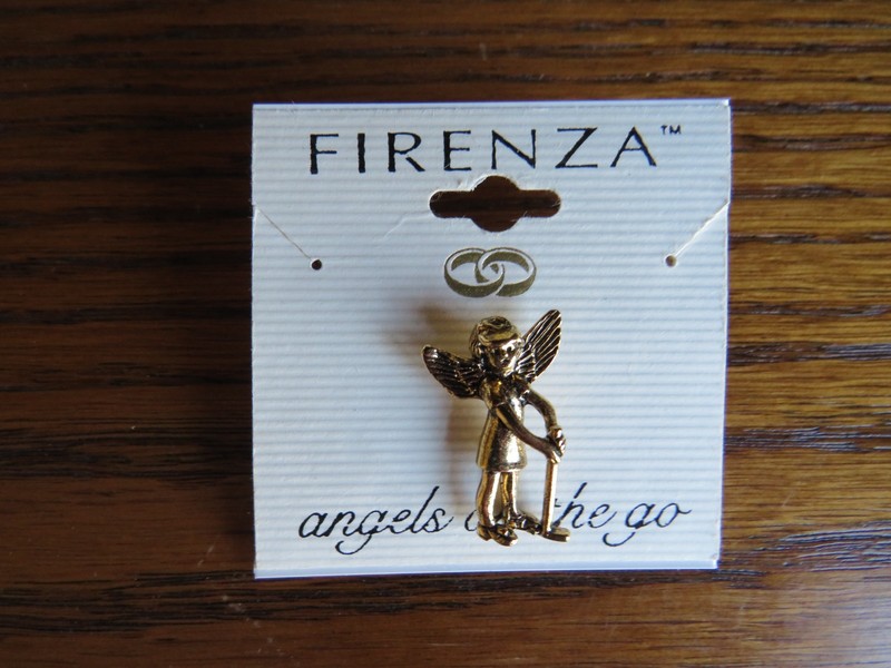 Vintage Firenza - Angels on the Go - Golf Angel Pin