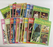 Lot Of 19 Vintage Sewing Stitch By Stitch Magazine Crafts 1980 s Knitting