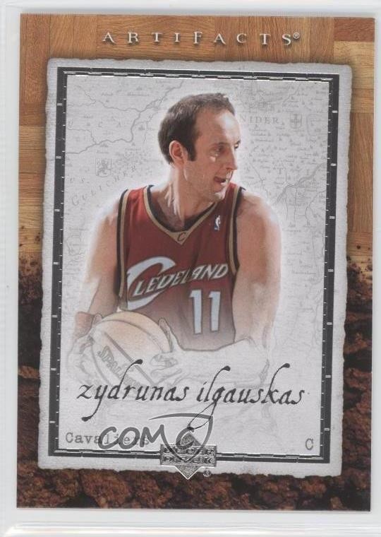 2007-08 Upper Deck Artifacts Zydrunas Ilgauskas #18 2u3