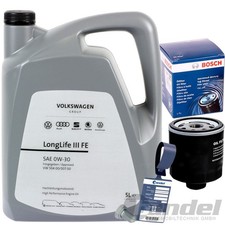 BOSCH ÖLFILTER 0451103318+OE VW 0W30 für VW POLO 9N GOLF 5 6 SKODA OCTAVIA FABIA