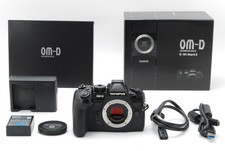 "N MINT" Olympus OM-D E-M5 Mark II 16.1MP Black Mirrorless Digital Count 2,718