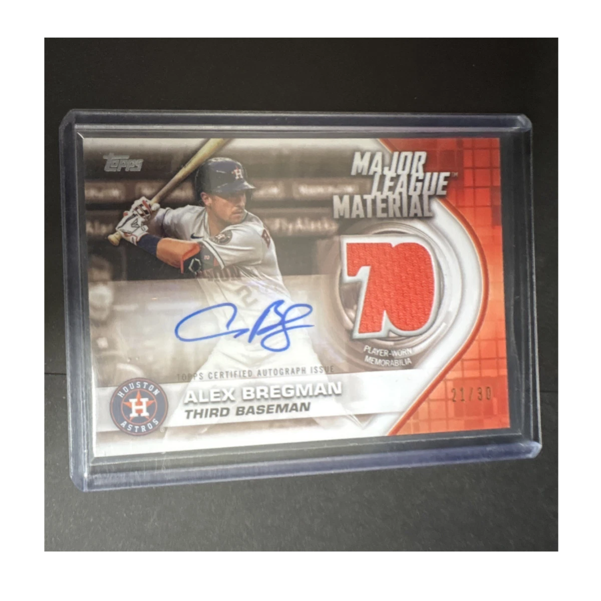 Alex Bregman Baseball Sports Trading Cards & Accessories