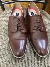NWOB Bruno Marc Mens Size 13 Classic Modern Oxford Cap Toe Lace Up Dress Shoes