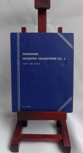 Whitman Canadian Quarters Collection #2 (1911-1952)–Vintage Coin Folder No. 9068