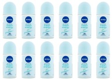 Nivea Fresh Energy Anti-perspirant Deodorant Roll On Stick Women 50ml Bulk 12 PK